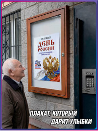 Плакат ко Дню России 