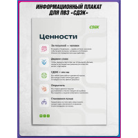 Плакат «Ценности»