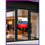 Наклейка на День флага России 22 августа 
