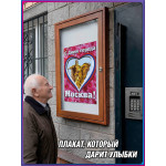 Плакат ко дню города Москвы ПЛ-5 