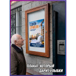 Плакат на День строителя, второе воскресенье августа 