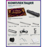 Роскошный пресс-волл «С Днём Рождения!» (золотые сердца и узоры)