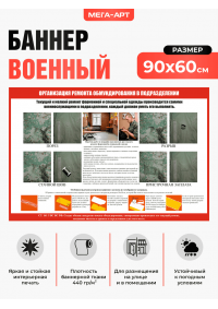 Учебный стенд для комнаты бытового обслуживания (КБО) «Ремонт форменной одежды военнослужащими»