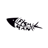 Наклейка на День рыбака НК-8