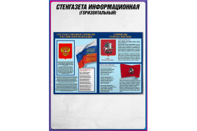 Стенгазета «Государственные символы РФ и Москвы»