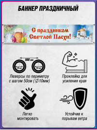 Баннер на Пасху