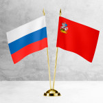Настольные флаги России и Московской области