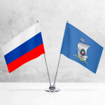 Настольные флаги России и Калининграда