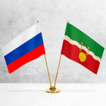 Настольные флаги России и Наро-Фоминска 