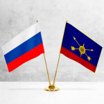 Настольные флаги России и РВСН 