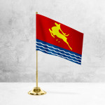 Настольный флаг Магадана