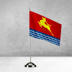 Настольный флаг Магадана