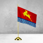 Настольный флаг Магадана