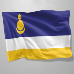 Флаг Бурятии
