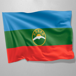 Флаг Карачаево-Черкессии