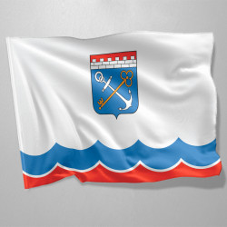 Флаг Ленинградской области