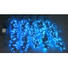 Светодиодная гирлянда Клип Лайт 5 лучей по 10м синяя 500LED 24V