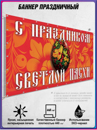 Баннер на Пасху
